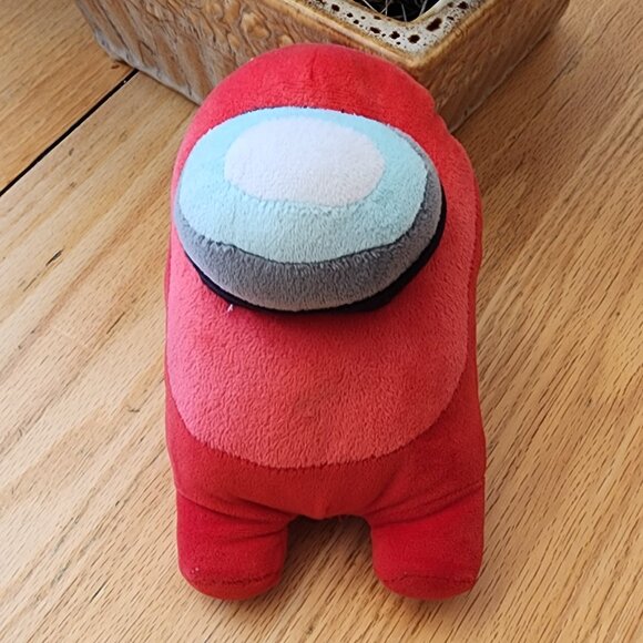 Among Us Red Stuffed Animal Plushie Toy - Picture 3 of 6